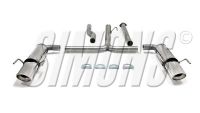 Simons Edelstahl Duplex Sport Auspuffanlage 90x120mm oval Opel Insignia 4/5 Türer 4WD (4x4) 2,0 Diesel 96/118/143kW Baujahr 11-