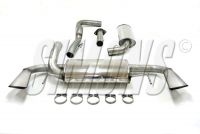 Simons Edelstahl Duplex Sport Auspuffanlage Opel Astra J OPC 2.0 Baujahr 12-