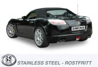 Simons Edelstahl Duplex Sport Auspuffanlage 3