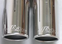 dbilas dynamic Stainless steel Exhaust system Opel Corsa B Turbo 2x80mm round