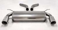Simons Edelstahl Duplex Sport Endschalldmpfer 1x100 mm rund fr BMW E90/E91/E92 Limousine / Touring / Coupe 335i Bi-Turbo Baujahr 06-