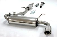 Simons Edelstahl Sport Auspuffanlage 1x100mm Mazda MX5 (Miata) Typ NB 1.6 /1.8 Baujahr 98-05