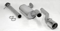 Simons Edelstahl Sport Auspuffanlage 1x114mm Mazda 3 MPS I Baujahr 06-09