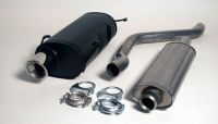 Simons Chromstahl Sport Auspuffanlage 1x100mm rund Peugeot 306 2.0XSi/XS/GTi/Rally