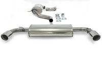 Simons Edelstahl Duplex Sport Auspuffanlage 1x100 mm rund Golf VI GTi 2.0TSi 211PS Baujahr 09-
