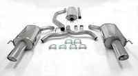 Simons Duplex Stainless steel Exhaust system 1x100mm round Opel Vectra C Saloon 4/5 Trer 1.8/2.0T/2.2/3.2/1.9CDTi/2.0DTi/2.2DTi/3
