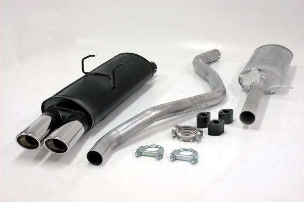 Peugeot 405 Mi16 2.0 Rfy Rgz Saloon 92 To 97 Exhaust Silencer Centre Pipe