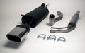 Simons Chrome steel Exhaust system 85x150 mm oval Skoda Octavia Limousine/Kombi 1.8 Turbo RS Model 02-04