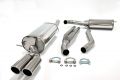 Simons Edelstahl Sport Auspuffanlage 2x80 mm rund fr Audi A6 (C5) Limousine/Avant 2.4/2.7T/2.8 Baujahr 97-5/01