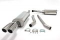 Simons Edelstahl Sport Auspuffanlage 2x80 mm rund fr Audi A6 (C5) Limousine/Avant 1.8T/1.9TDI/2.5TDI Baujahr 6/01-04