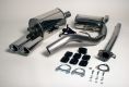 Simons Edelstahl Sport Auspuffanlage 2x70/90mm oval Opel Calibra 2.0 16V 100kW Baujahr 93-97 / 2.0 16V 110kW 92-97