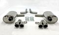 Simons Duplex Stainless steel Back Silencer 2x80 mm round Audi A6(4F)Quattro 2.4/2.8/3.0TSFi3.2/4.2/2.0TDi/2.7TDi/3.0TDi