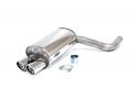Simons Edelstahl Sport Endschalldmpfer 2x90 mm rund fr BMW E39 Limousine 520i/523i/525i/528i/530i Baujahr 96-