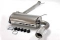 Simons Edelstahl Sport Auspuffanlage 1x100mm Mazda MX5 Coupe/Cabrio Typ NA 1.6i 16V/1.8i 16V Model 89-98
