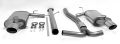 Simons Edelstahl Duplex Sport Auspuffanlage 1x90x120mm oval Mazda 6 MPS Baujahr 05-