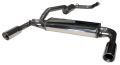 Simons Edelstahl Duplex Sport Auspuffanlage 1x100 mm rund Volvo S40N/V50 Turbo T5 4WD Baujahr 04-