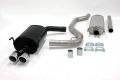 Simons Chromstahl Sport Auspuffanlage 2x80mm rund Opel Vectra C Limousine 4/5 Trer 1.6/1.8/2.2/1.9CDTi/2.0DTi/2.2DTi Baujahr 02-