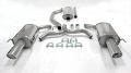 Simons Edelstahl Duplex Sport Auspuffanlage 1x100mm rund Opel Vectra C Lim. 4/5 Trer 1.8/2.0T/2.2/3.2/1.9CDTi/2.0DTi/2.2DTi/3.0CDTi Bauj.02-